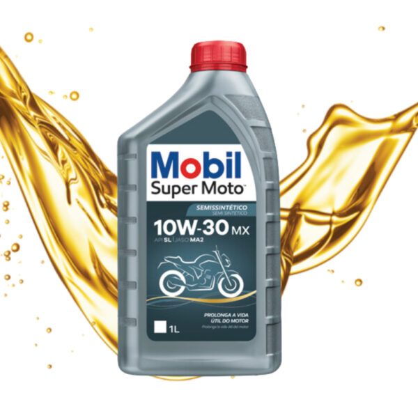 ÓLEO MOBIL 10W30 4T 1L SEMISSINTÉTICO